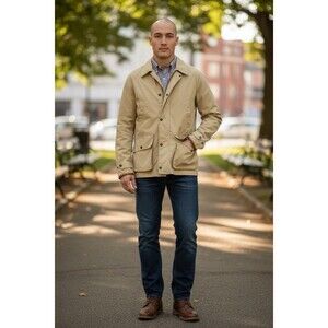 Polo RALPH LAUREN Military Field Overcoat Jacket Coat Khaki 3XLT Big & Tall